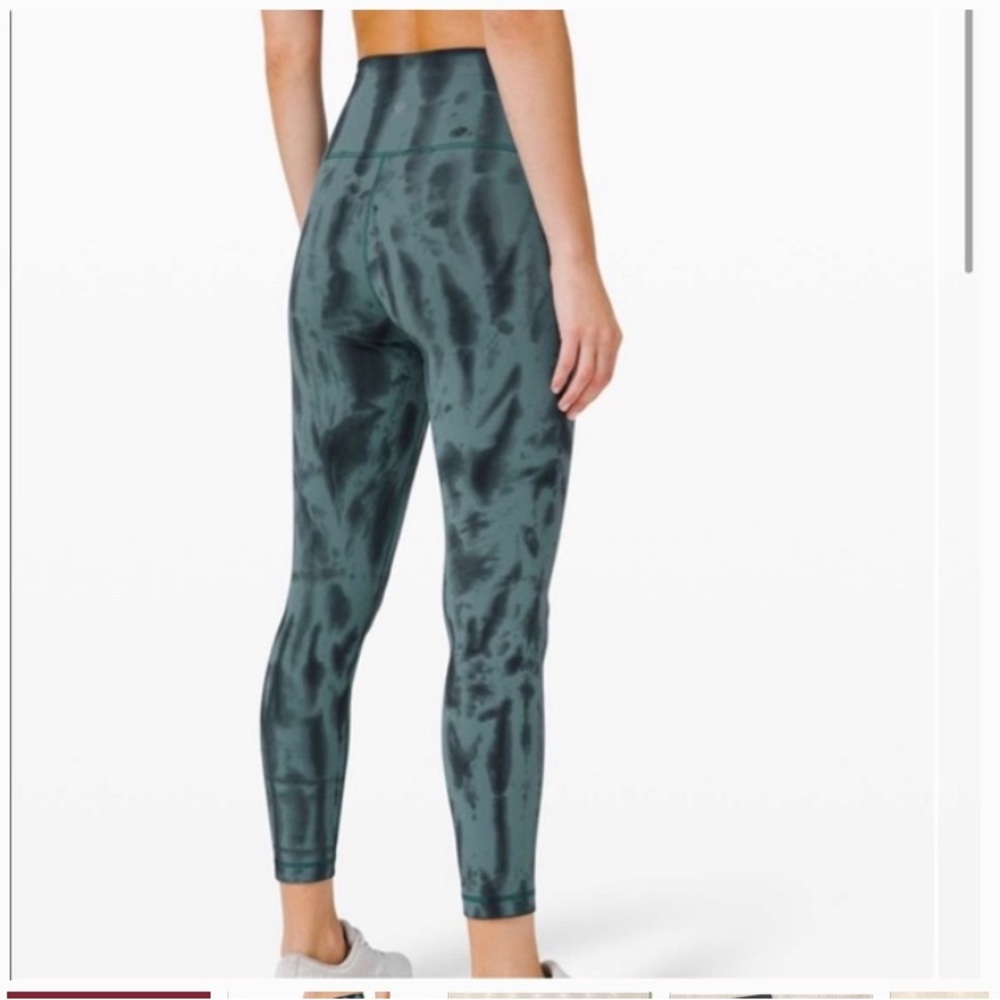 Lululemon wunder train shibori leggings